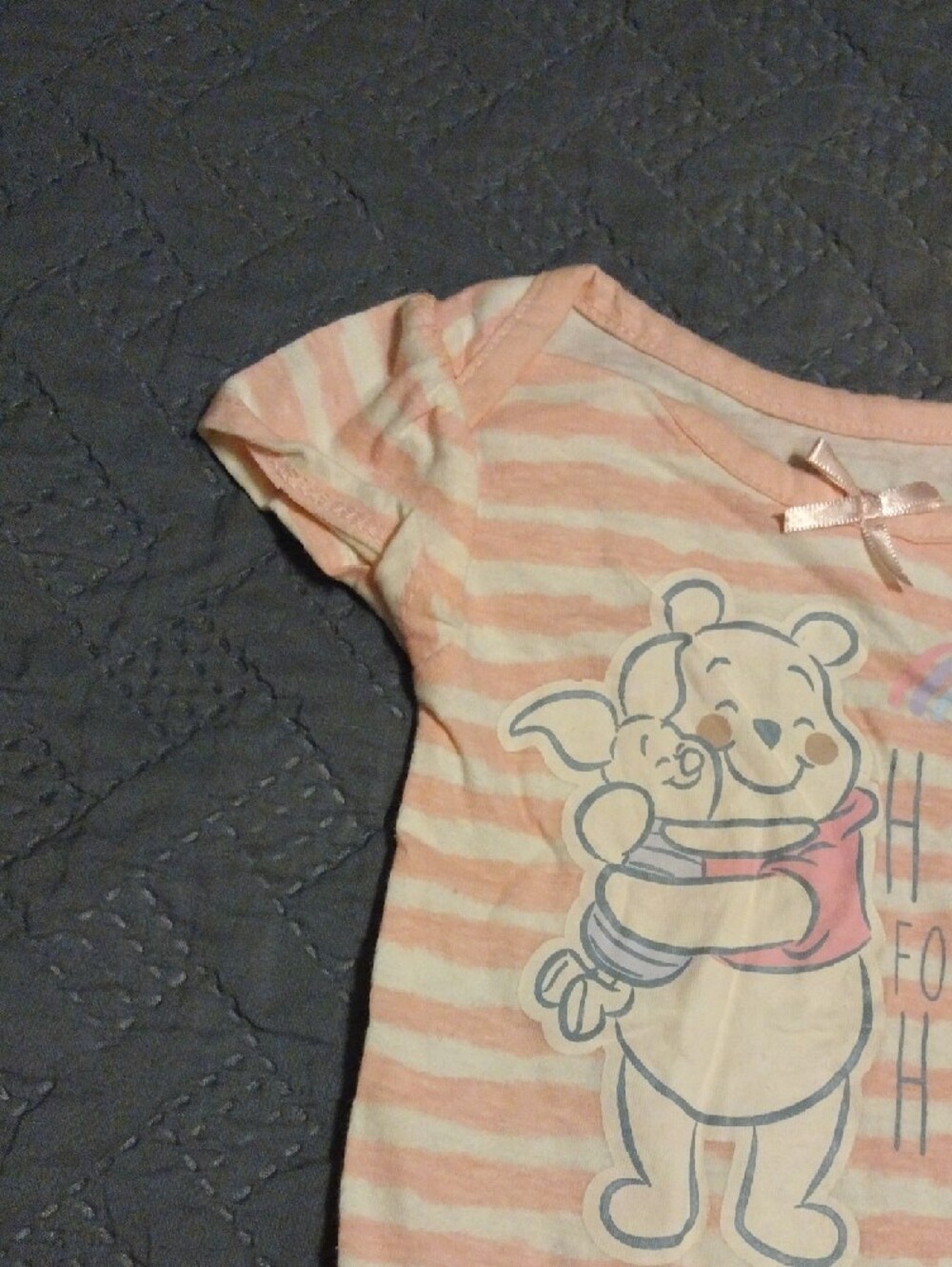 Disney Baby Pink Winnie the Pooh Girls' Bodysuit Set - Light Pink & White - Picture 4 of 14